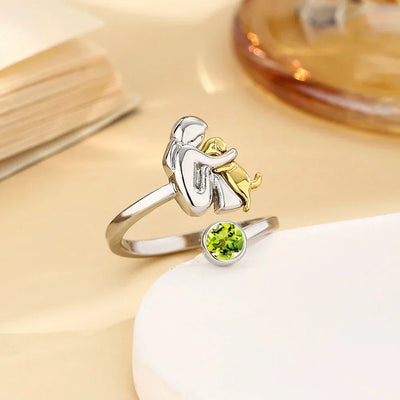 Canine Charm – Eleganter Ring mit Hundesymbol