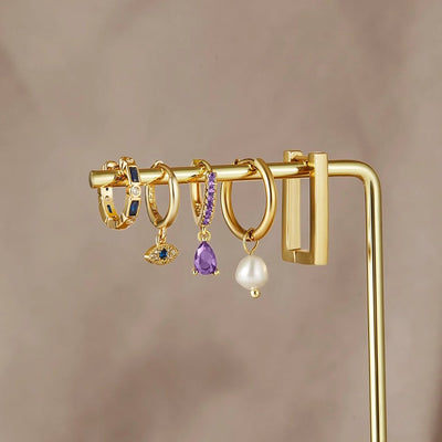 Augen Tropfen Ohrringe