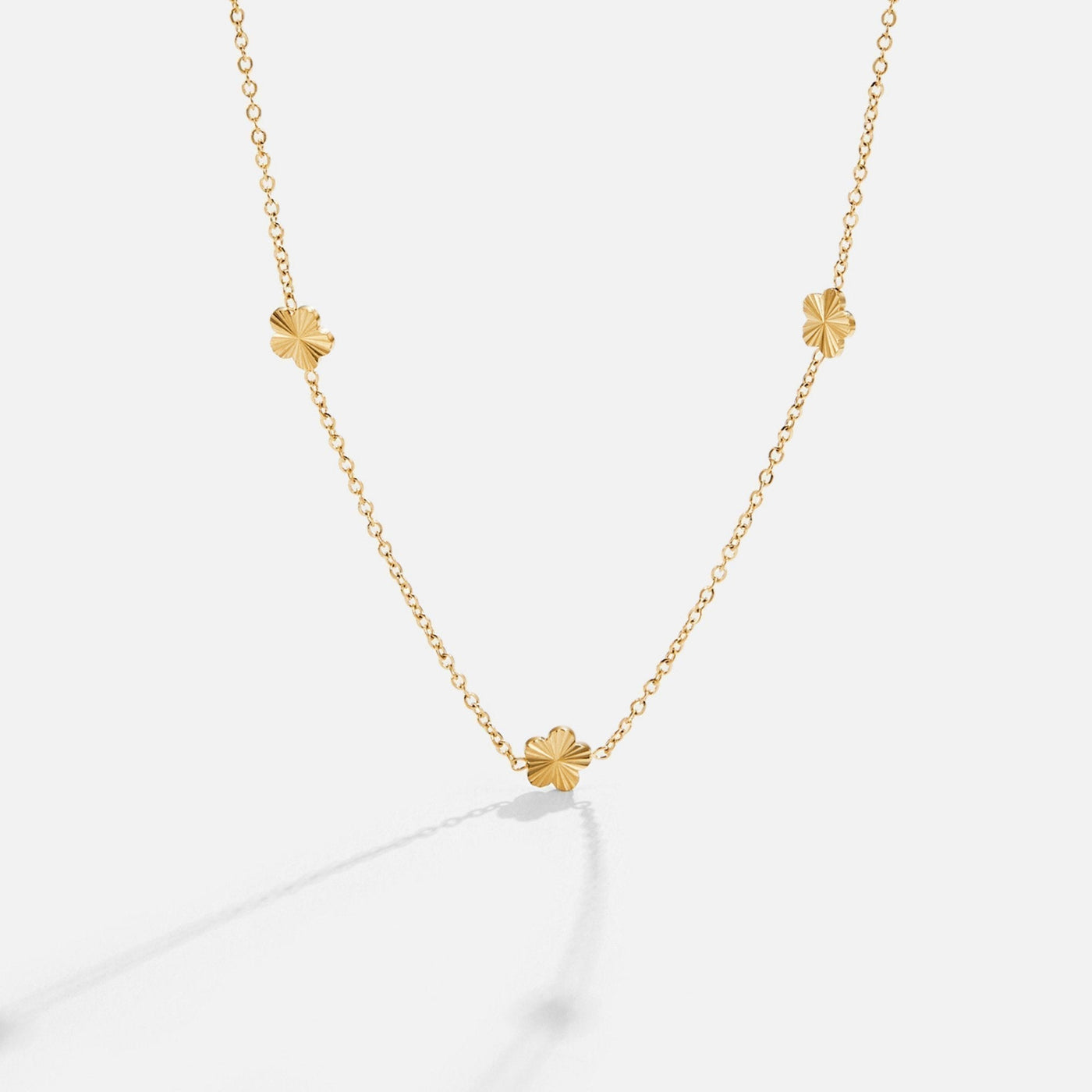 Blumen Power Goldene Kette